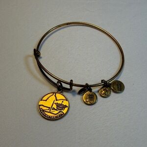 Alex and Ani Gold Charm Bracelet
